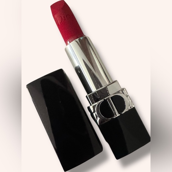 Rouge Dior Lipstick, shade 773 Bonheur Velvet Vibrant Scarlet NWOB - Picture 1 of 5